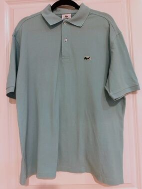 Lacoste Polo Shirt in Aqua Blue
